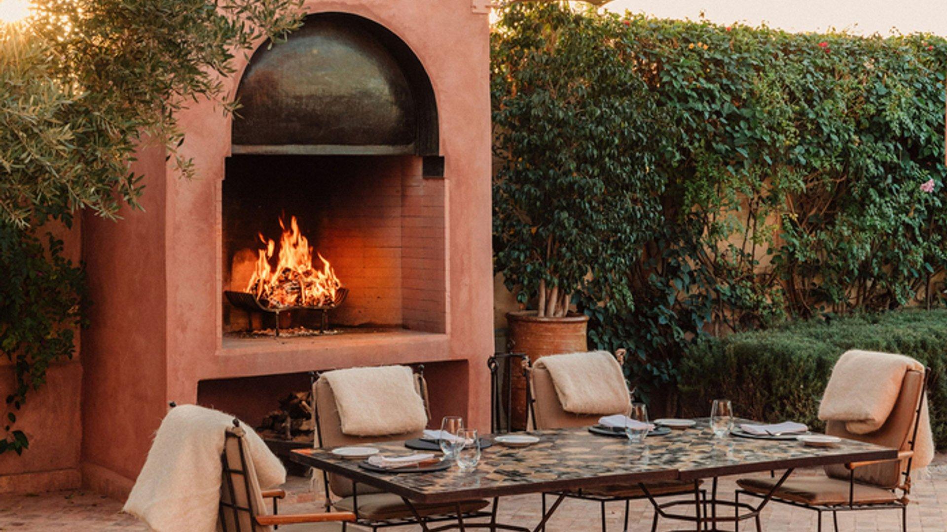 amanjena marrakech - garden