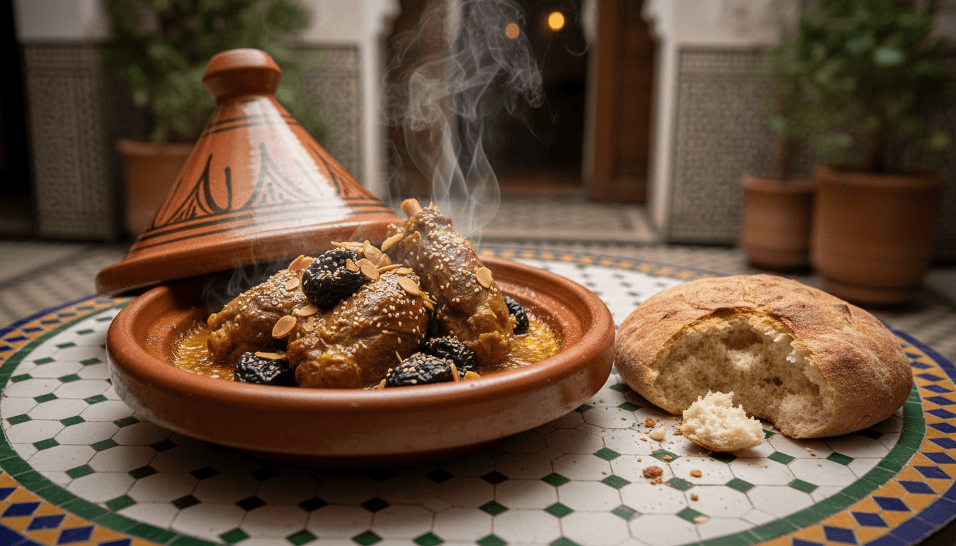 Dar Yacout - Tagine d'agneau aux pruneaux
