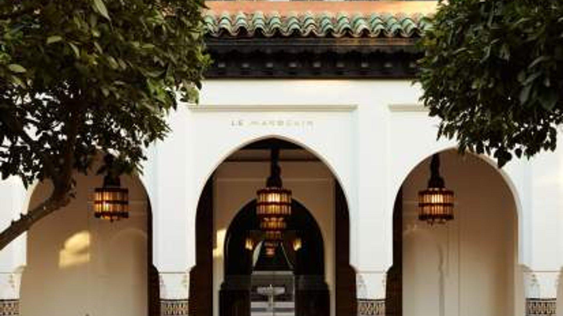 la mamounia le marocain marrakech - plat