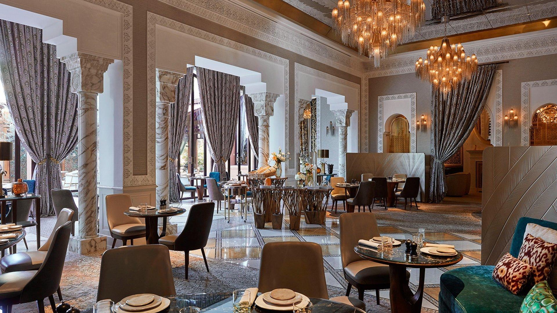 royal mansour grande table francaise - ambiance