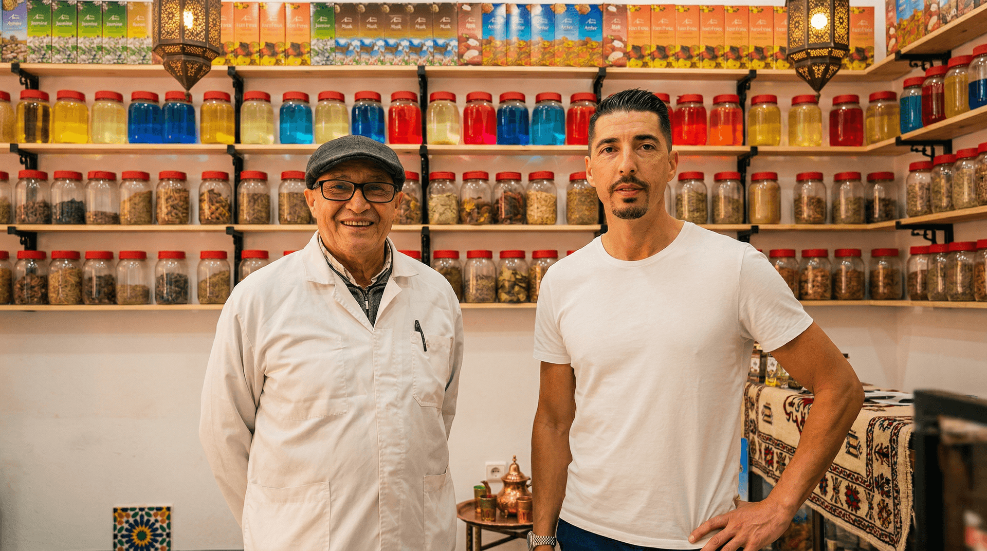 Descoperind magazinul Le 35 Epices în Marrakech